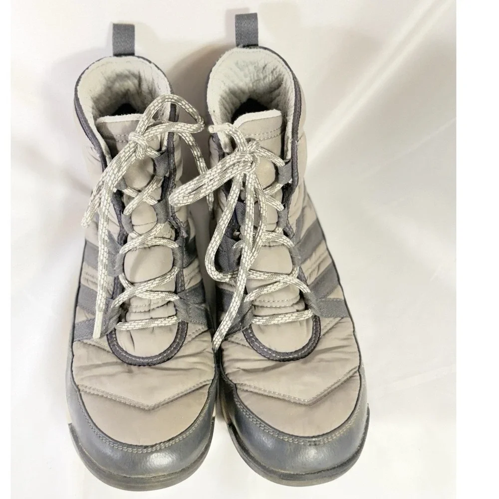Sorel Women's Whitney II Short Lace, Gray Waterproof Winter Boots, Size 7.5M